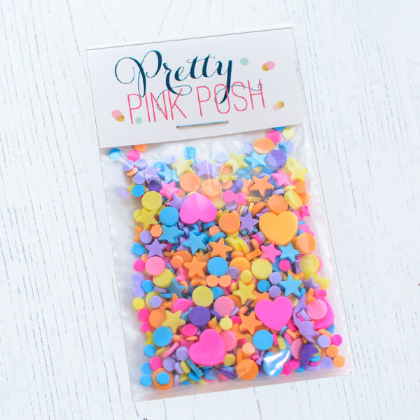 Pretty Pink Posh - Pinata Party Clay Confetti