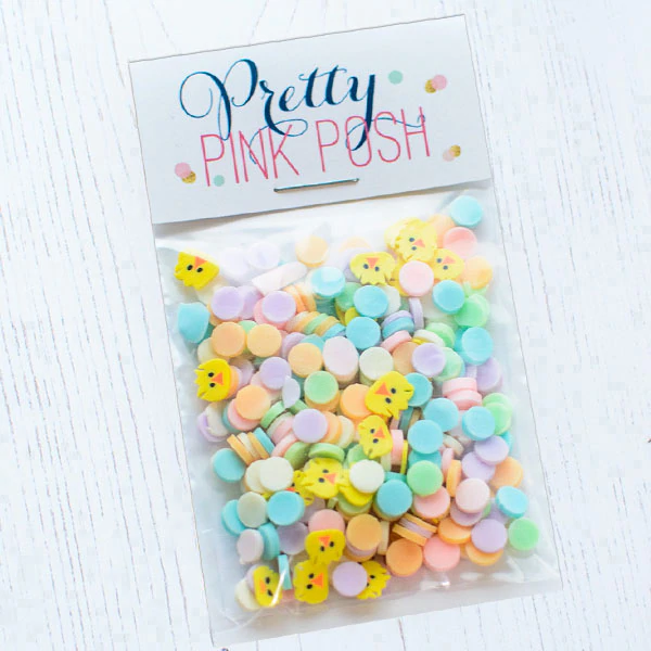 Pretty Pink Posh - Easter Delight Clay Confetti