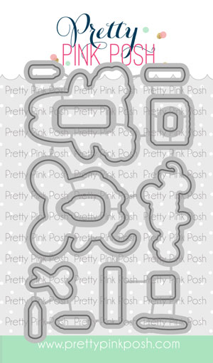 Pretty Pink Posh - Crafty Critters Coordinating Die Set