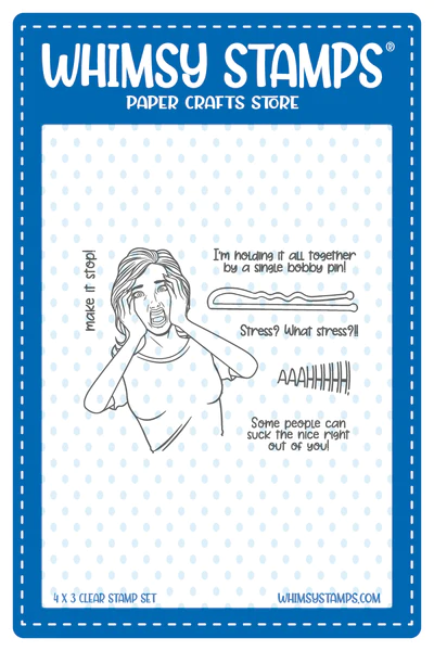 Whimsy Stamps - Meme Make It Stop! Clear Stamps