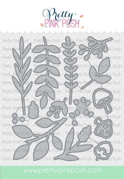 Pretty Pink Posh - Fall Foliage Die Set