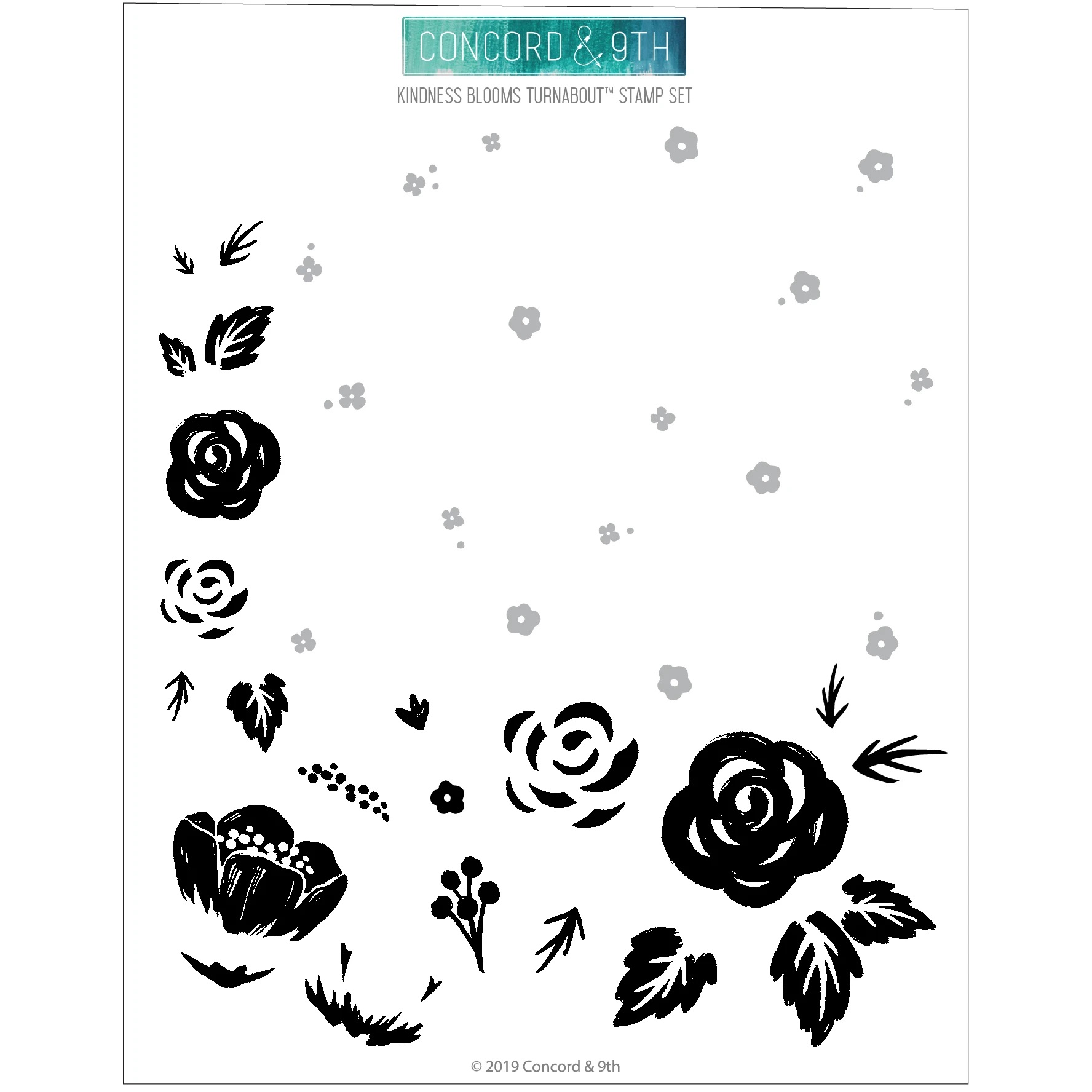 Concord & 9th - Kindness Blooms Turnabout