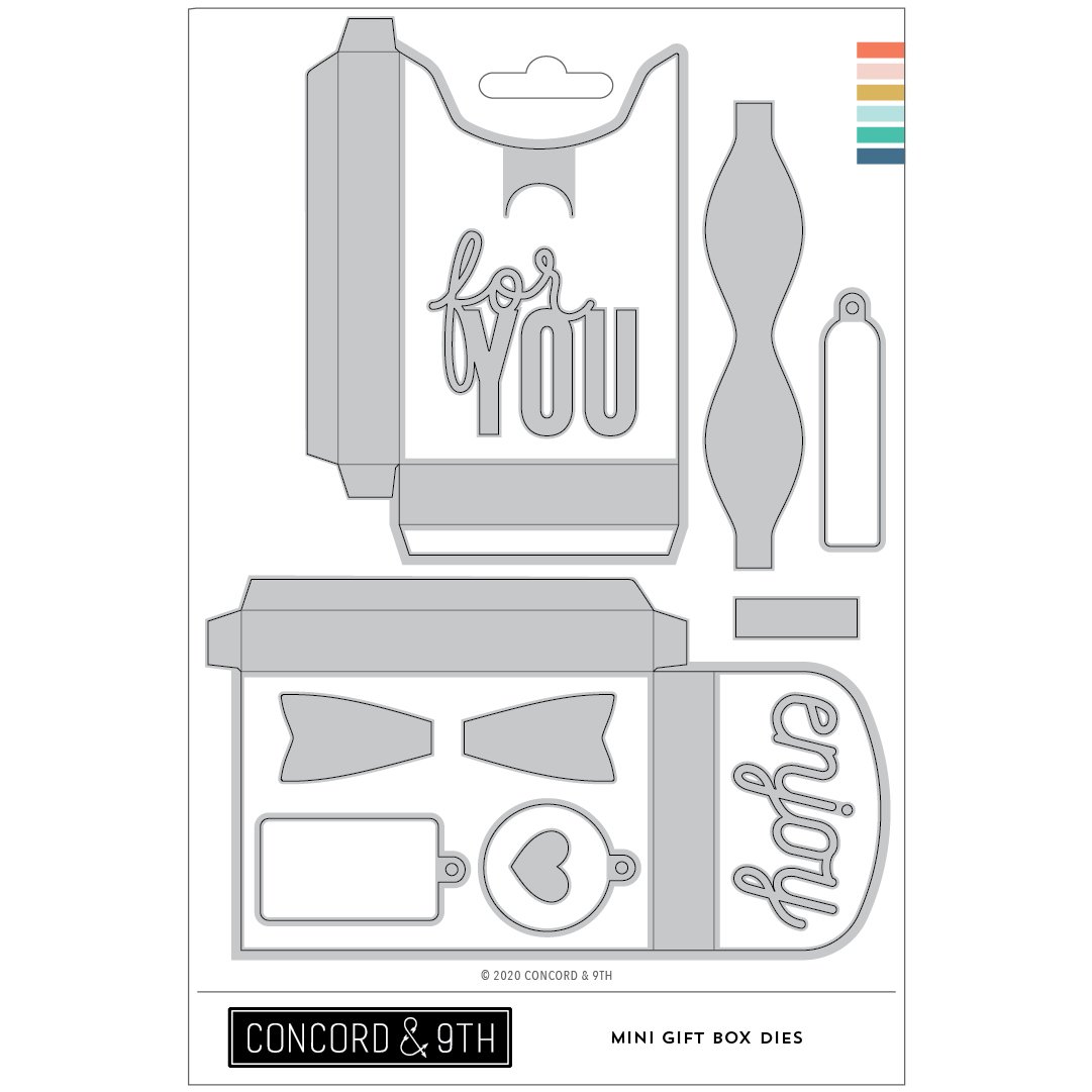 Concord & 9th - Mini Gift Box Dies