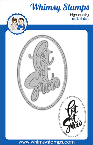 Whimsy Stamps - Let it Snow Die Set