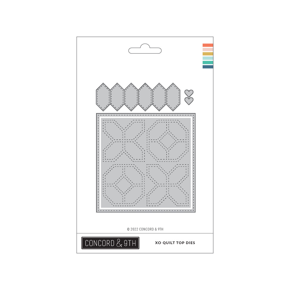 Concord & 9th - XO Quilt Top Dies