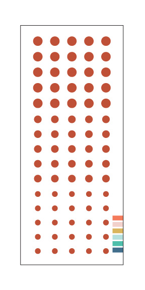 Concord & 9th - Cayenne - ENAMEL DOTS