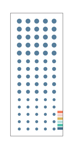 Concord & 9th - Blueberry - ENAMEL DOTS