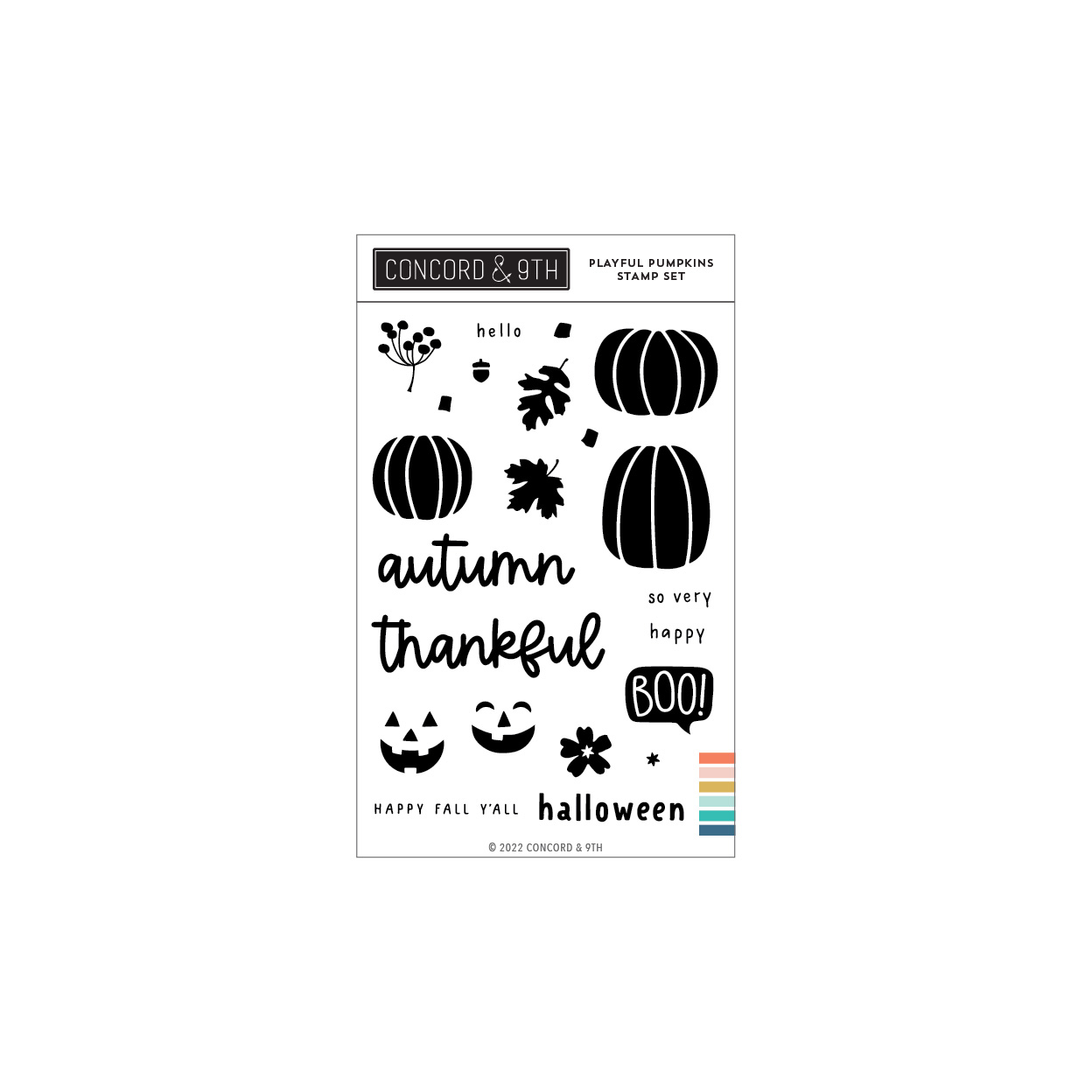 Concord & 9th - Playful Pumpkins Stamp Set (SB6)