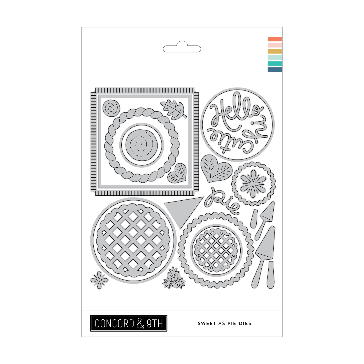 Concord & 9th - Sweet As Pie Dies (28 pieces)