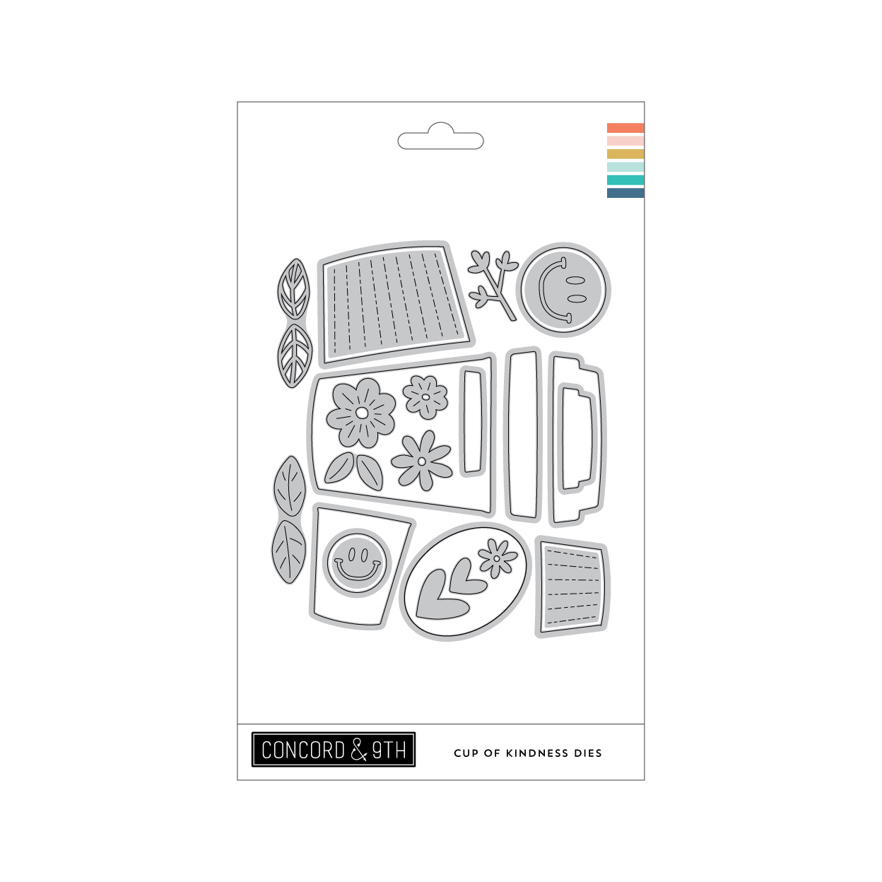 Concord & 9th - Cup of Kindness Dies (25 pieces)