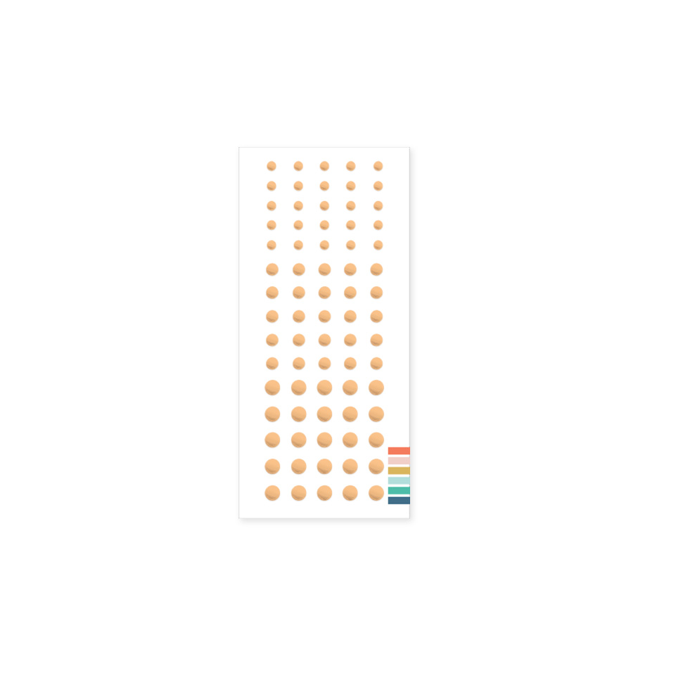 Concord & 9th - Creamsicle - ENAMEL DOTS