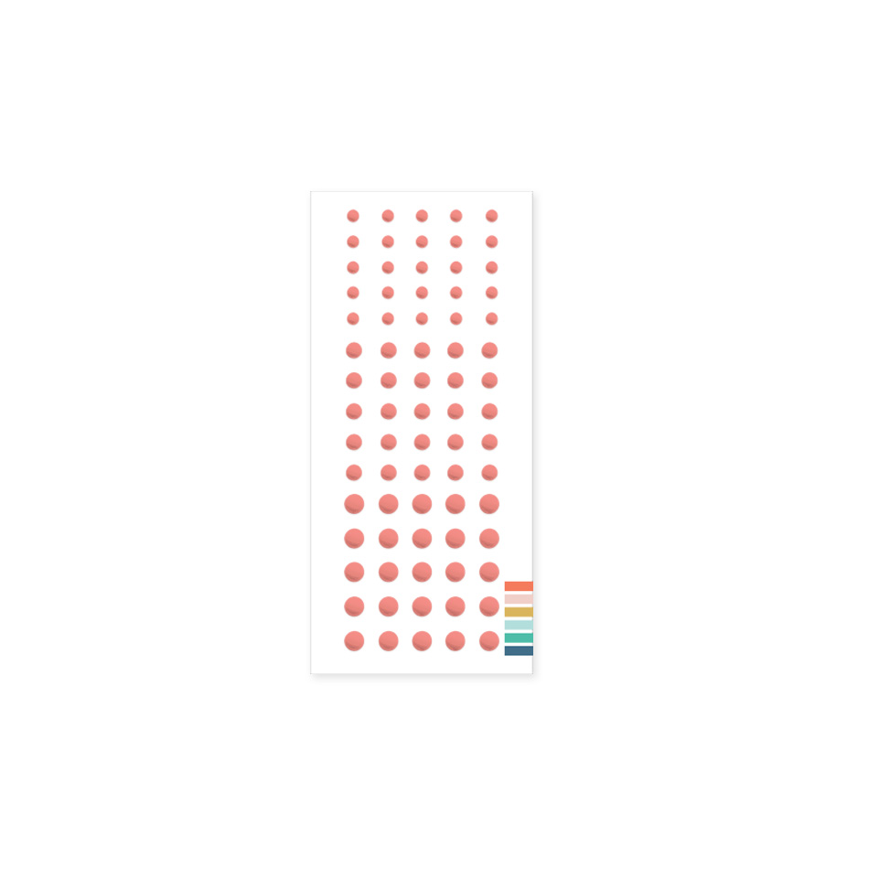 Concord & 9th - Watermelon - ENAMEL DOTS