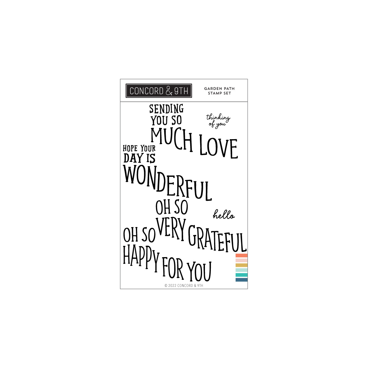 Concord & 9th - Garden Path Stamp Set (4 x 6) (SB6)