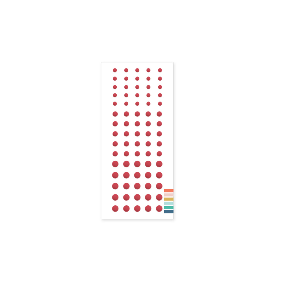 Concord & 9th - Brickyard - ENAMEL DOTS