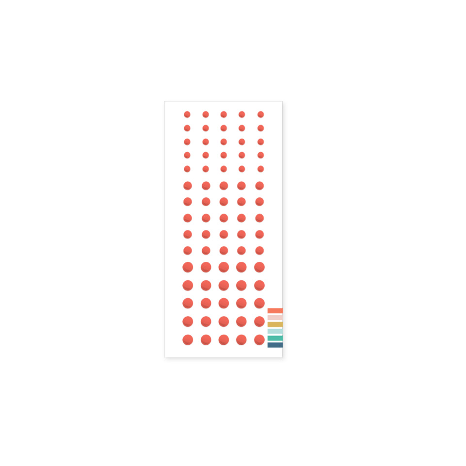 Concord & 9th - Pimento - ENAMEL DOTS