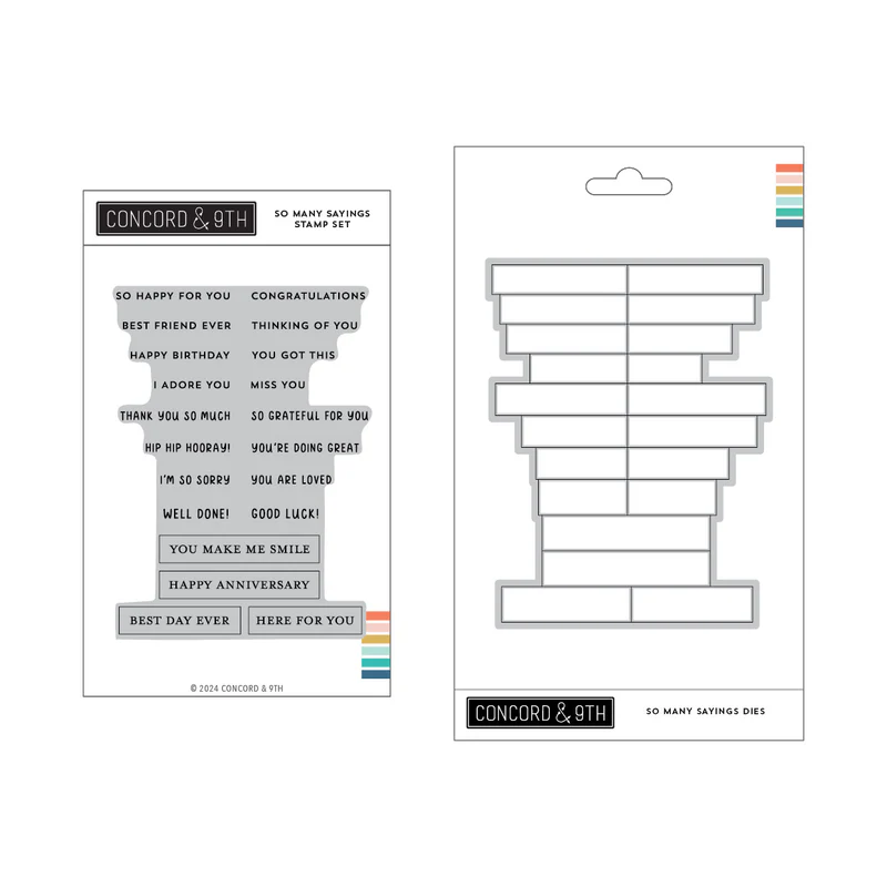 Concord & 9th - So Many Sayings Bundle