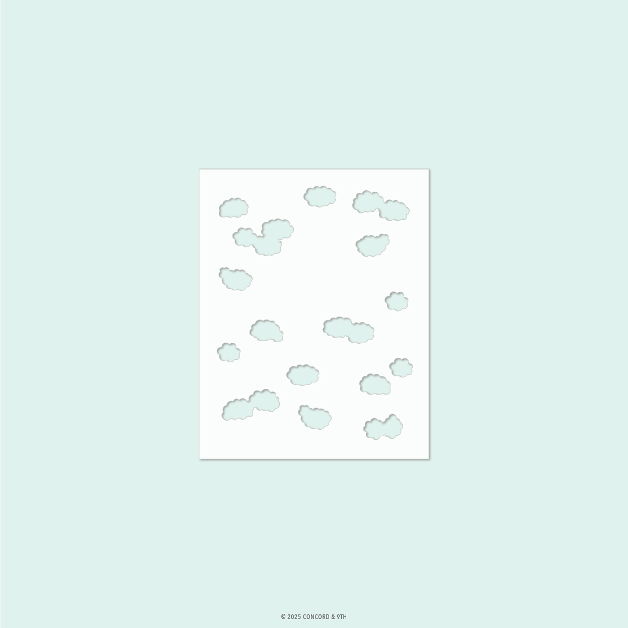 **NEW* - Concord & 9th - Happy Herd Stencil (1 qty; 4.75 x 6)