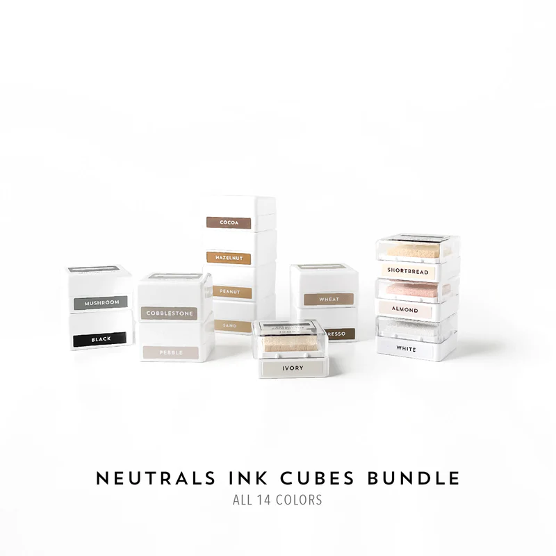 Concord & 9th - Neutrals Collection Ink Cube Bundle (14 Colors)