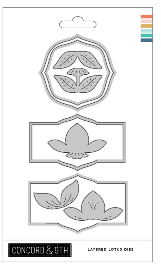 **NEW* - Concord & 9th - Layered Lotus Dies