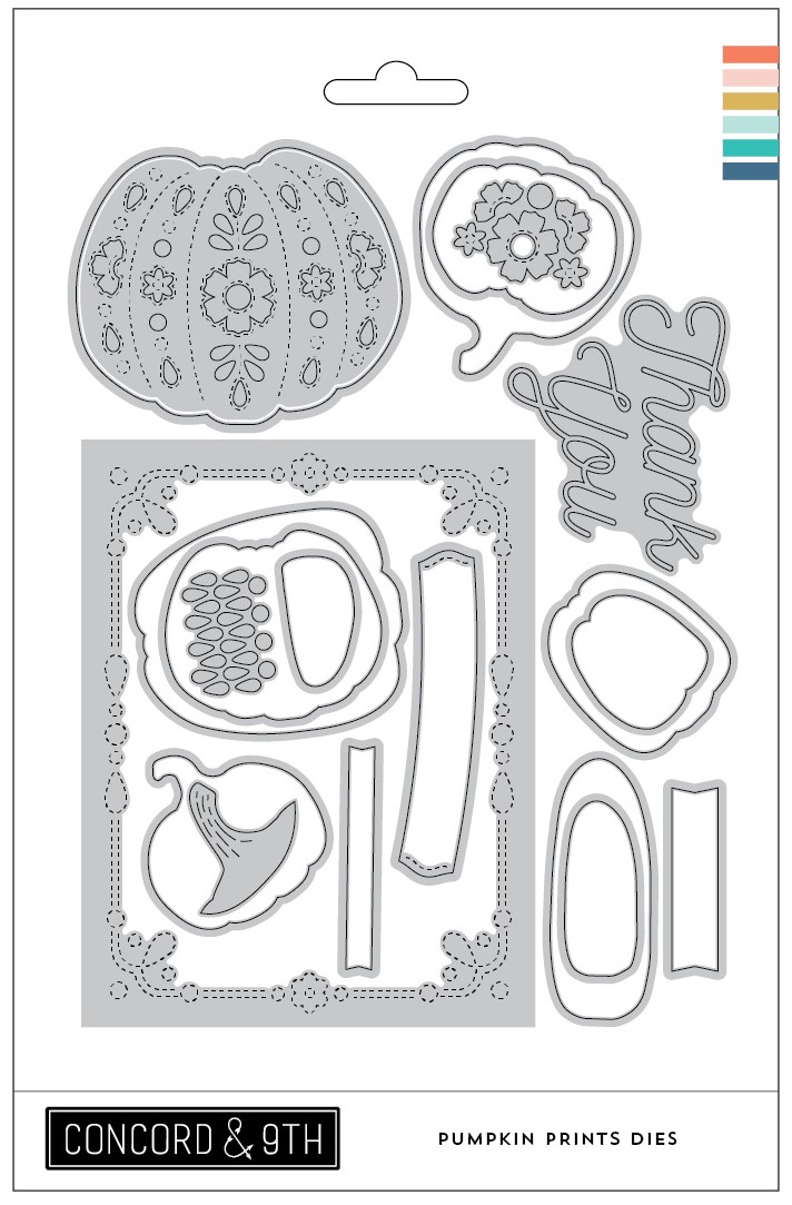 *NEW* - Concord & 9th - Pumpkin Prints Dies