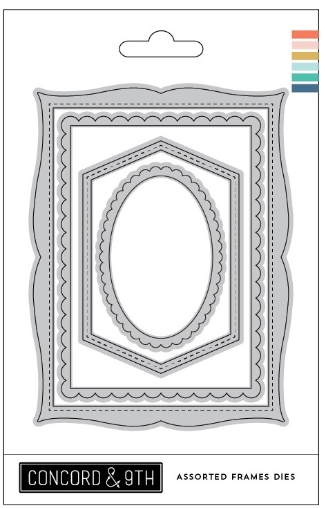 **NEW* - Concord & 9th - Assorted Frames Dies