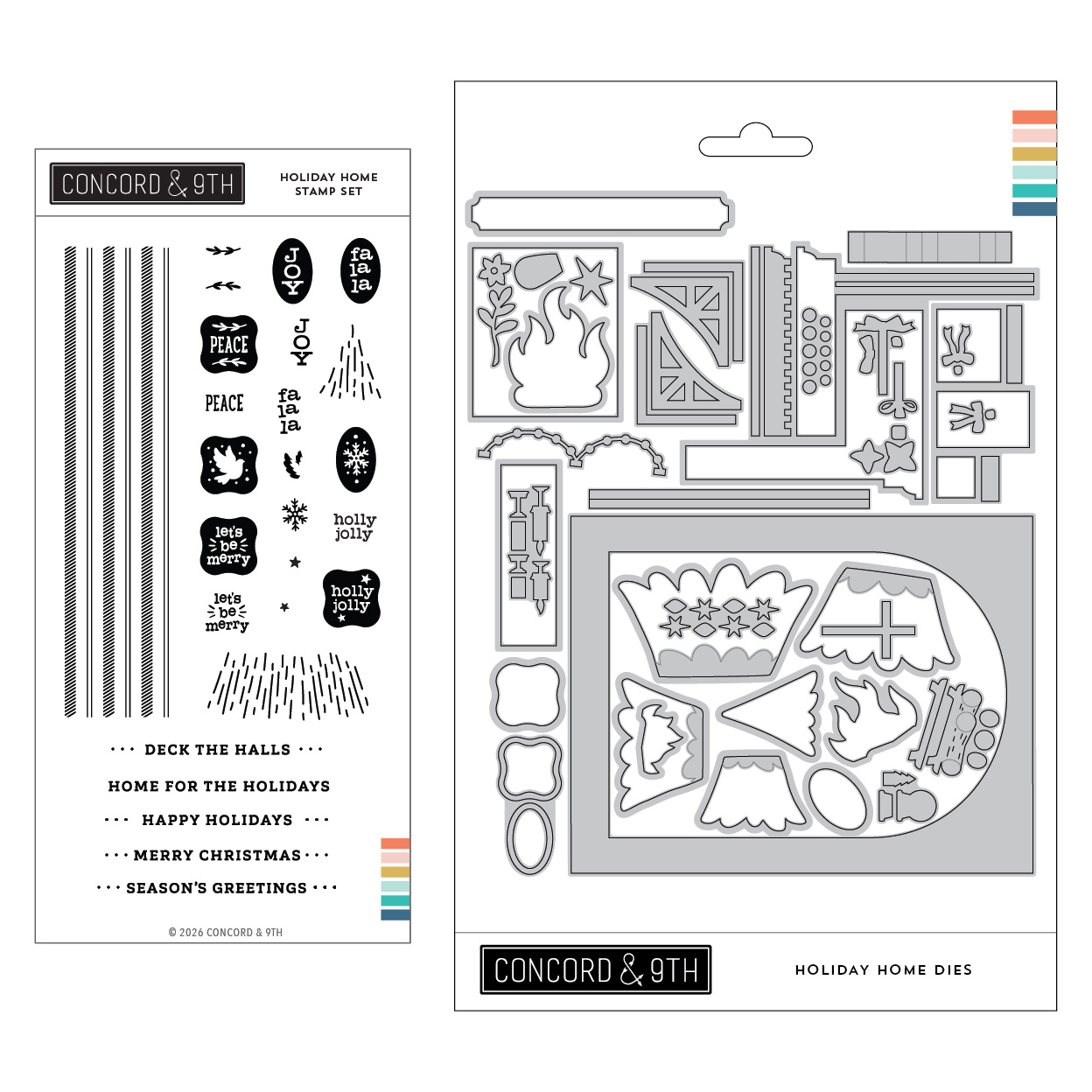 **NEW* - Concord & 9th - Holiday Home Bundle (2 items)