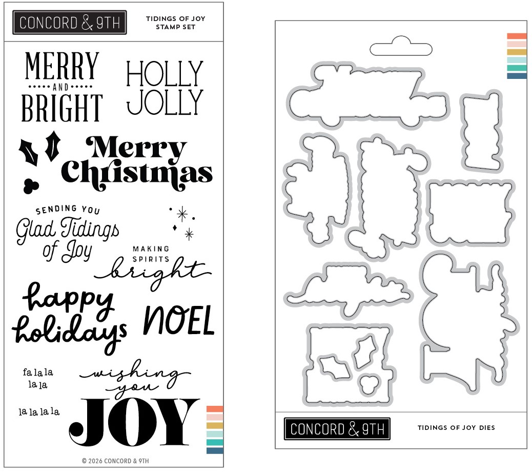 **NEW* - Concord & 9th - Tidings of Joy Bundle (2 items)
