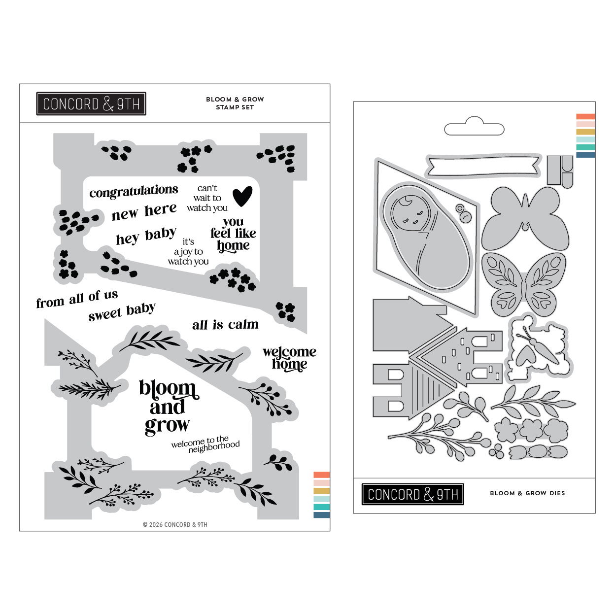 **NEW* - Concord & 9th - Bloom & Grow Bundle (2 items)