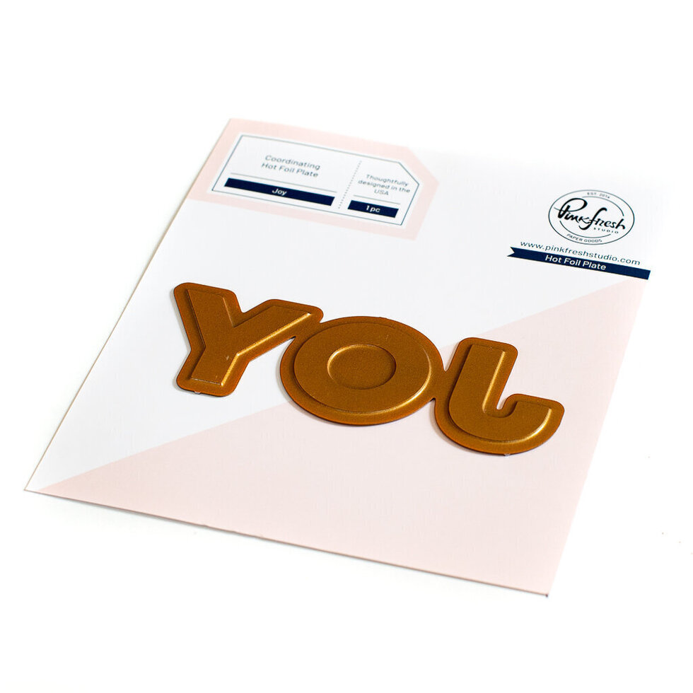 Pinkfresh Studio - Joy hot foil - DISCONTINUED