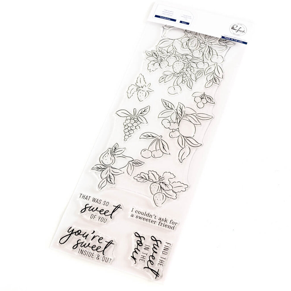 Pinkfresh Studio - Fruitalicious stamp - DISCONTINUED