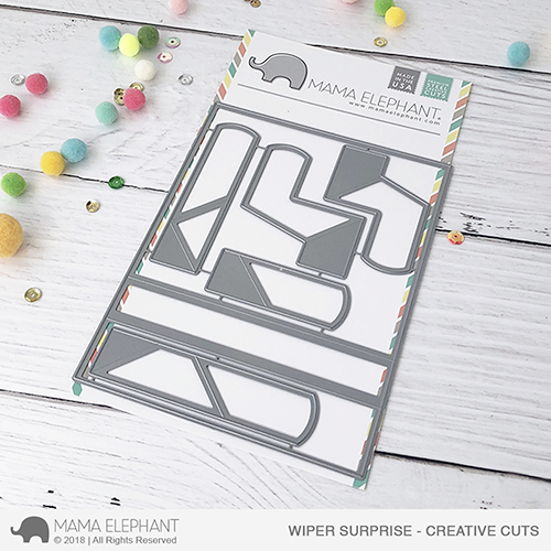 Mama Elephant - Wiper Surprise - Creative Cuts