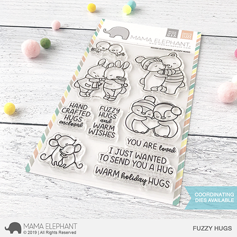 Mama Elephant - FUZZY HUGS
