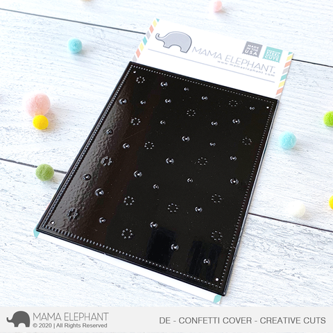 Mama Elephant - Confetti Cover - Creative Cuts