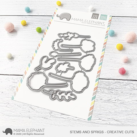 Mama Elephant - Stems and Sprigs - Creative Cuts