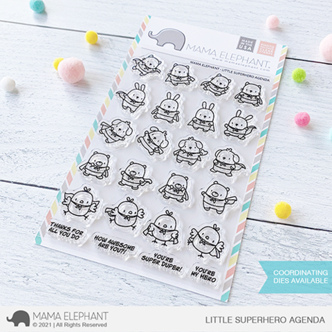 Mama Elephant - LITTLE SUPERHERO AGENDA