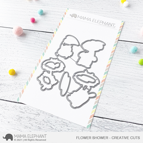 Mama Elephant - Flower Shower - Creative Cuts