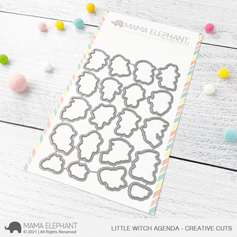 Mama Elephant - Little Witch Agenda - Creative Cuts