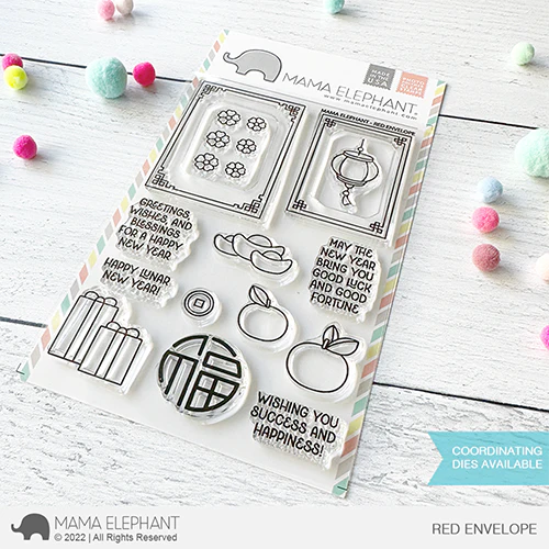 Mama Elephant - RED ENVELOPE