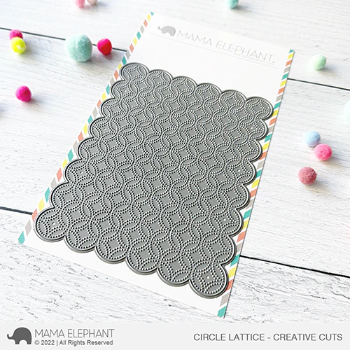 Mama Elephant - Circle Lattice - Creative Cuts