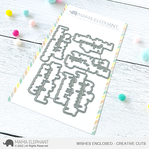 Mama Elephant - Wishes Enclosed - Creative Cuts