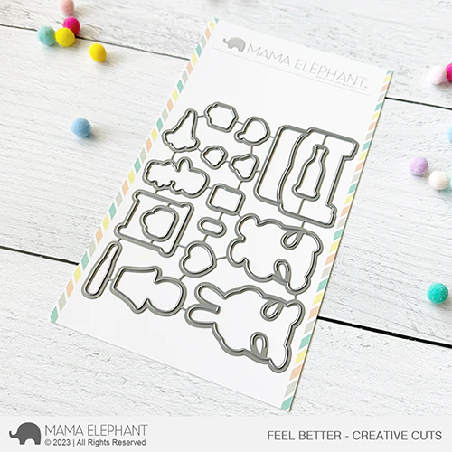 Mama Elephant - Feel Better - Creative Cuts
