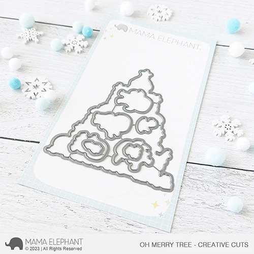 Mama Elephant - Oh Merry Tree - Creative Cuts