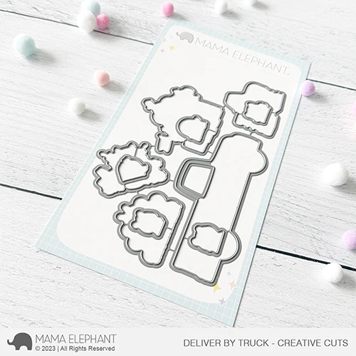 Mama Elephant - Deliver by Truck - Creative Cuts