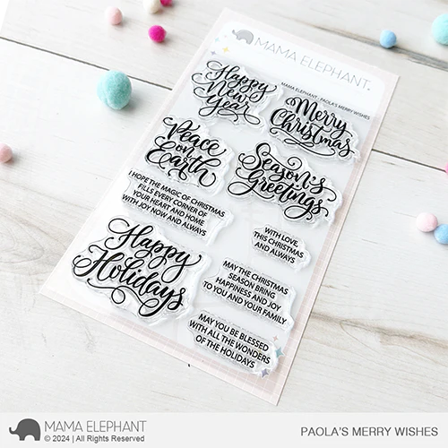 Mama Elephant - PAOLA'S MERRY WISHES
