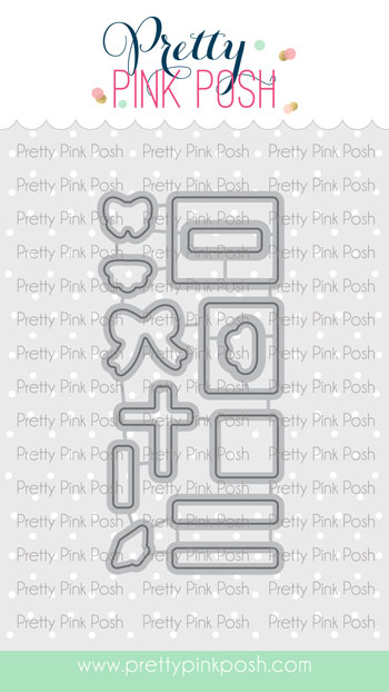 Pretty Pink Posh - Patterned Presents Coordinating Die Set