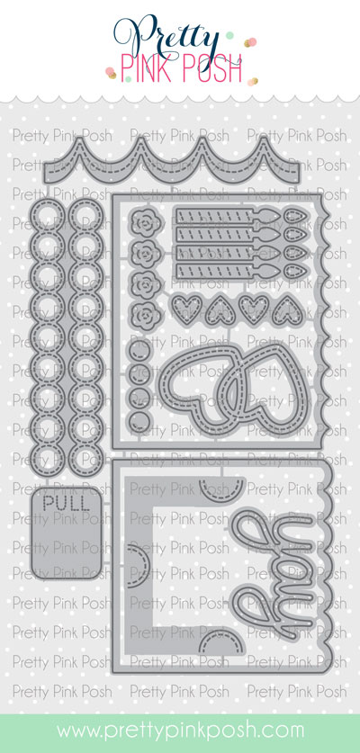 Pretty Pink Posh - Interactive Cake Die Set