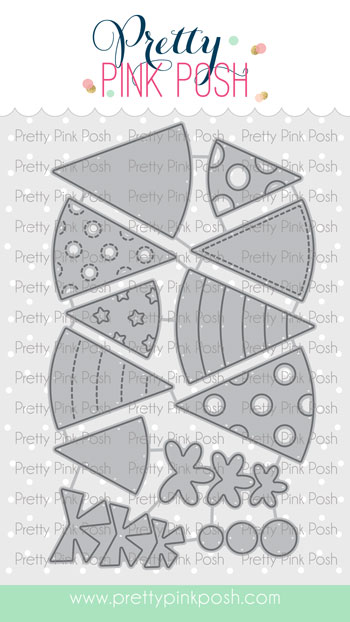Pretty Pink Posh - Party Hats Die Set