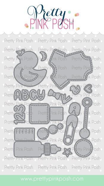 Pretty Pink Posh - Baby Mug Additions Die