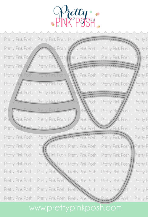 Pretty Pink Posh - Candy Corn Shaker Die