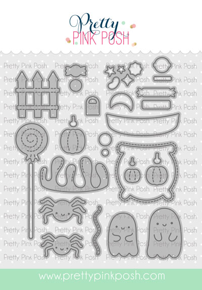 Pretty Pink Posh - Spooky Mug Additions Die Set